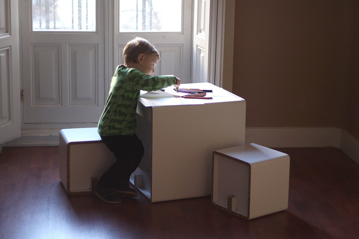 muebles-de-carton-niños-cardboard-furniture-kids-CUBEKIDS