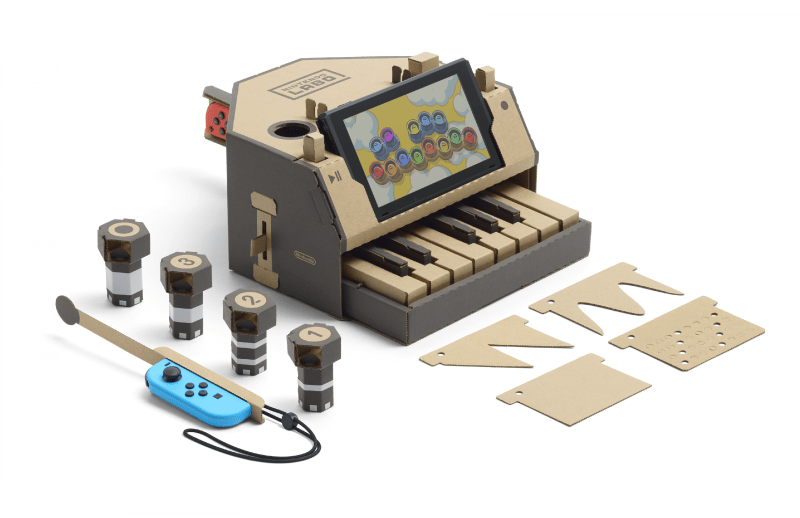 Cardboard-toy-con-cartón-Nintendo-Labo-piano-kit-variado-Blog